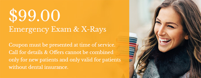 $99 Emergency Exam & X-Rays