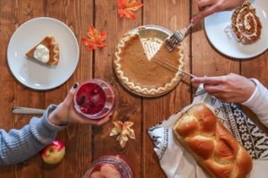 Dentist in Bothell at Thanksgiving dinner.